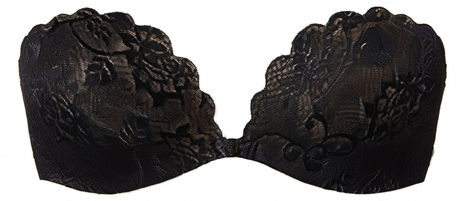 Lace Push-Up Adhesive Bra